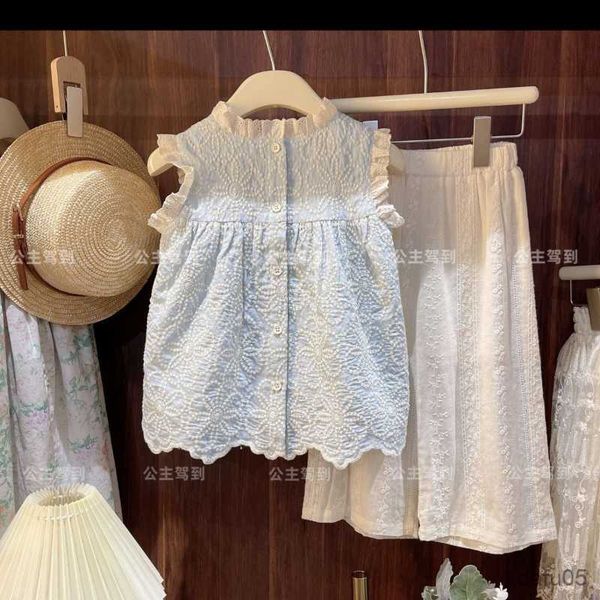clothing sets girls set 2023 new fashionable summer style cotton shirt casual pants sweet casual simple two piece set r230812, White
clothing sets girls set 2023 new fashionable summer style cotton shirt casual pants sweet casual simple two piece set r230812, White