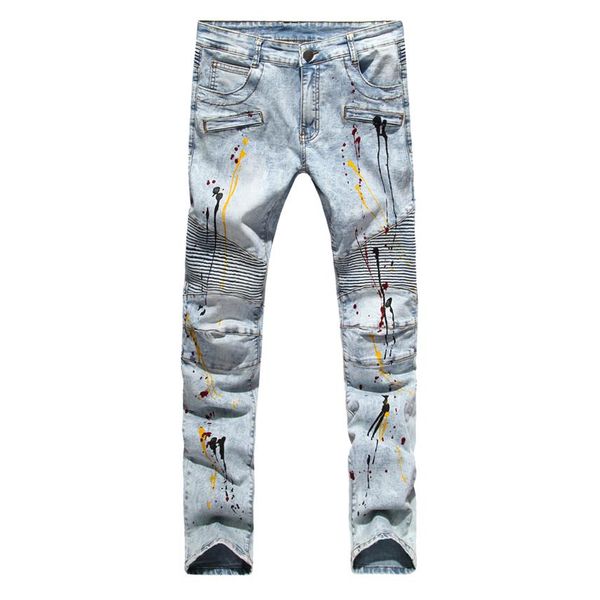 whole- men biker jeans design fashion jeans for men hip hop strech pleated jeans europe and the united states foreign trade fo277c, Blue
whole- men biker jeans design fashion jeans for men hip hop strech pleated jeans europe and the united states foreign trade fo277c, Blue