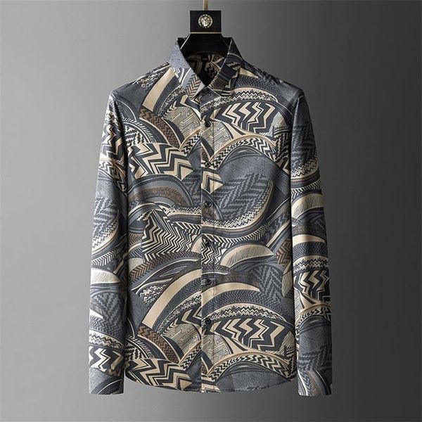 men's casual shirts business italy slim dress shirt social party banquet men camisas luxury print flower long mouwen300v, White;black
men's casual shirts business italy slim dress shirt social party banquet men camisas luxury print flower long mouwen300v, White;black