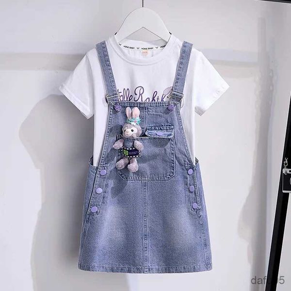 clothing sets 3-15y children's dress set 2023 summer new girls' cartoon short sleeve t-shirt+dress teenage girls' clothing se, White
clothing sets 3-15y children's dress set 2023 summer new girls' cartoon short sleeve t-shirt+dress teenage girls' clothing se, White