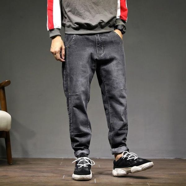 men's jeans mens harem pants fashion pockets desinger loose fit baggy moto men stretch retro streetwear relaxed tapered 42266u, Blue
men's jeans mens harem pants fashion pockets desinger loose fit baggy moto men stretch retro streetwear relaxed tapered 42266u, Blue