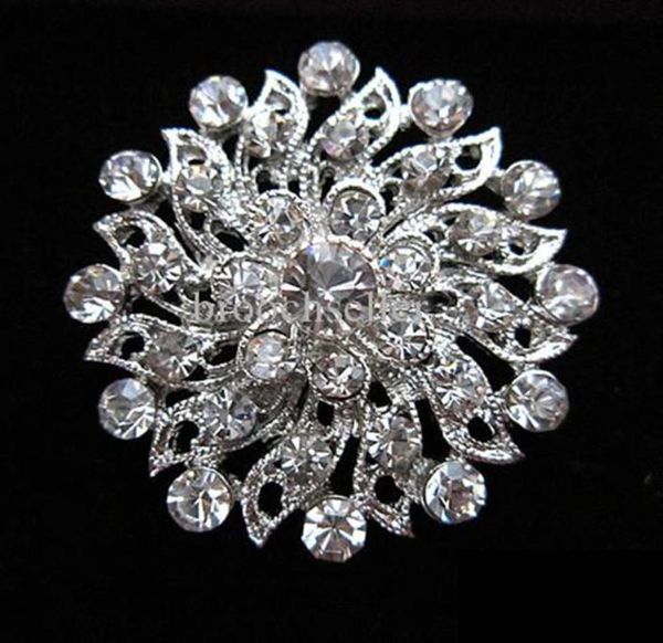 12 inch beautiful silver color clear rhinestone crystal diamante small flower wedding dress pin brooch gifts9748232, Gray
12 inch beautiful silver color clear rhinestone crystal diamante small flower wedding dress pin brooch gifts9748232, Gray