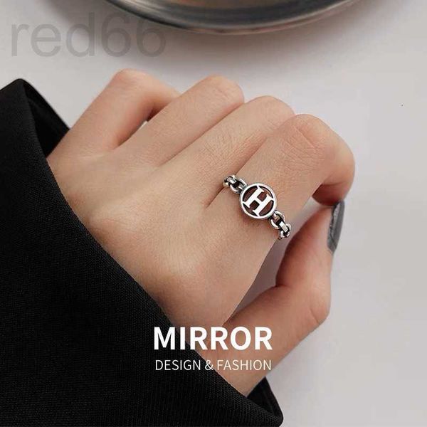 band rings designer new minimalist design, hollowed out woven english letter h, adjustable index finger ring, and versatile o7sm 42v3, Silver
band rings designer new minimalist design, hollowed out woven english letter h, adjustable index finger ring, and versatile o7sm 42v3, Silver