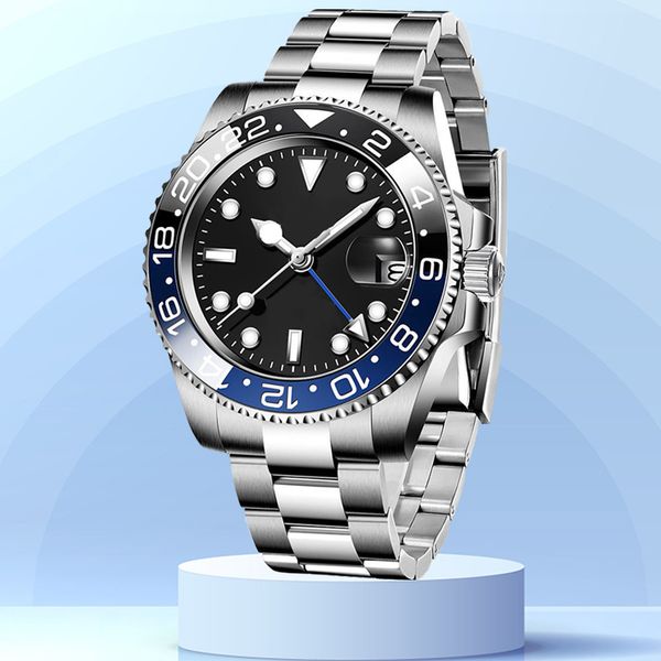 mens automatic watch gmt ii rootbeer ceramics watches full 904l stainless steel swim wristwatches sapphire glass luminous watch business cas, Slivery;brown
mens automatic watch gmt ii rootbeer ceramics watches full 904l stainless steel swim wristwatches sapphire glass luminous watch business cas, Slivery;brown
