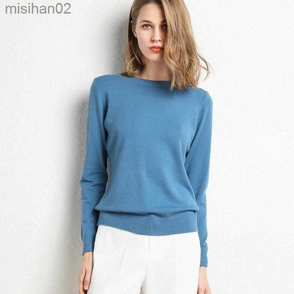 women's knits tees 2023 female slim o-neck pullover cashmere wool blending sweater autumn and winter long-sleeved knit bottoming shirt, White
women's knits tees 2023 female slim o-neck pullover cashmere wool blending sweater autumn and winter long-sleeved knit bottoming shirt, White