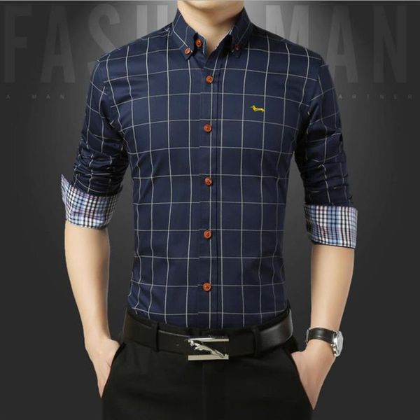 new men spring dress blouse embroidery plaid slim fit harmont cotton blaine long sleeve shirts196b, White;black
new men spring dress blouse embroidery plaid slim fit harmont cotton blaine long sleeve shirts196b, White;black