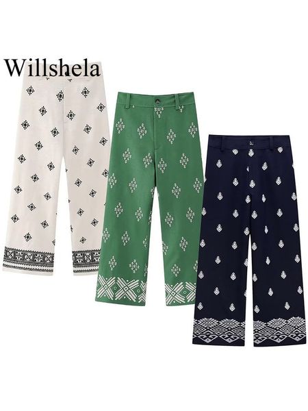women's pants s willshela women fashion flax embroidery front zipper straight vintage high waist full length female chic lady trousers, Black;white
women's pants s willshela women fashion flax embroidery front zipper straight vintage high waist full length female chic lady trousers, Black;white