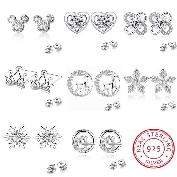 925 sterling silver female luxury crystal round stud earrings vintage wedding jewelry white zircon stone wholesale
925 sterling silver female luxury crystal round stud earrings vintage wedding jewelry white zircon stone wholesale