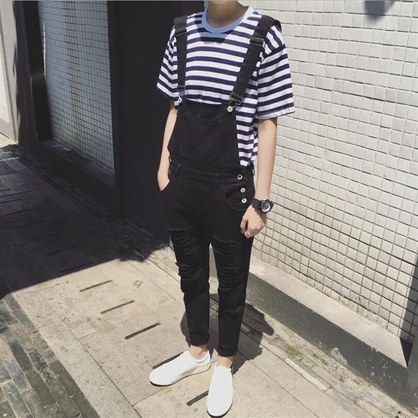 new fashion suspender pants mens ripped denim bib overalls distressed long jumpsuit designer jeans 233t, Blue
new fashion suspender pants mens ripped denim bib overalls distressed long jumpsuit designer jeans 233t, Blue