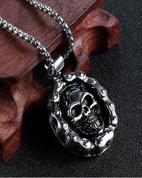 antique silver color skull pendant necklaces personalized hip hop motorcycle chain rock necklace for men viking jewelry homme7451248
antique silver color skull pendant necklaces personalized hip hop motorcycle chain rock necklace for men viking jewelry homme7451248
