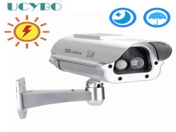 solar powered outdoor cctv home security decoy fake dummy camera cam with flashing infrared led lightshuman sensor detection3407836
solar powered outdoor cctv home security decoy fake dummy camera cam with flashing infrared led lightshuman sensor detection3407836