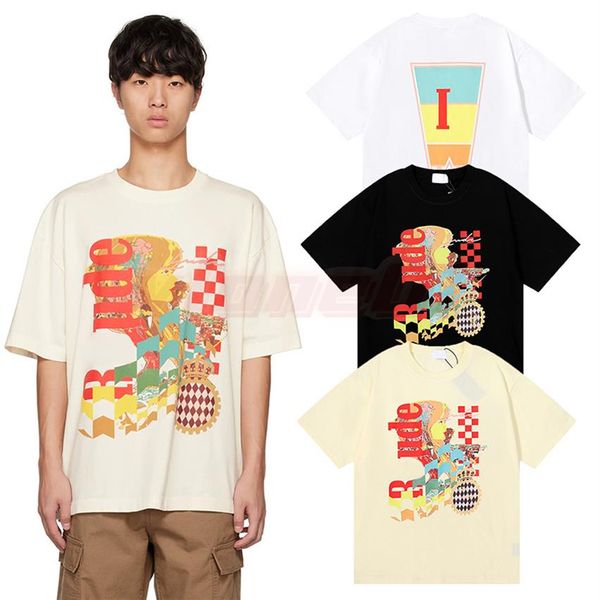 mens designer short sleeve t shirt high street men womens printing tees couples streetwear clothing size s-xl2061, White;black
mens designer short sleeve t shirt high street men womens printing tees couples streetwear clothing size s-xl2061, White;black