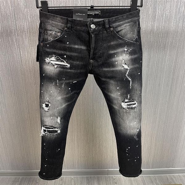 dsq phantom turtle classic fashion man jeans hip hop rock moto mens casual design ripped jeans distressed skinny denim biker jeans288m, Blue
dsq phantom turtle classic fashion man jeans hip hop rock moto mens casual design ripped jeans distressed skinny denim biker jeans288m, Blue