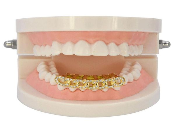 18k gold plated iced out brass crystal cuba link teeth grillz hip hop bling body jewelry1745448, Black
18k gold plated iced out brass crystal cuba link teeth grillz hip hop bling body jewelry1745448, Black