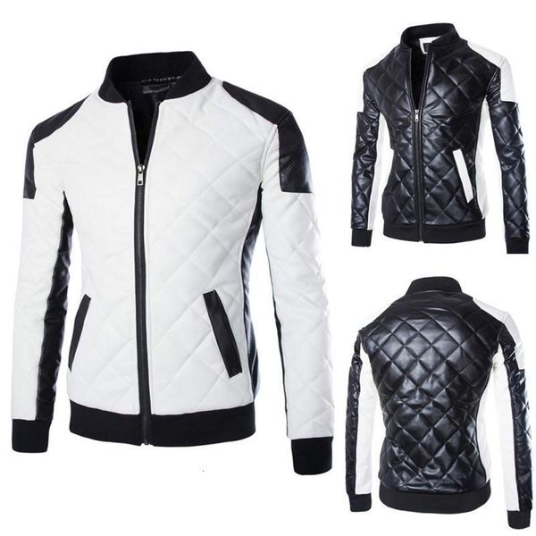 men's jackets wash pu leather clothing fashion trend diamondshaped large size jacket 230812, Black;brown
men's jackets wash pu leather clothing fashion trend diamondshaped large size jacket 230812, Black;brown