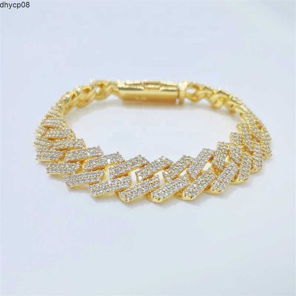 designer jewelry big two row 15mm width cuban link chain vvs moissanite diamond cuban link chain bracelet for men, Silver
designer jewelry big two row 15mm width cuban link chain vvs moissanite diamond cuban link chain bracelet for men, Silver