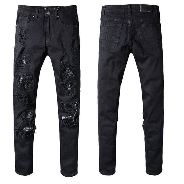 new italy style #554# men's distressed destroyed pants snake skin patches black skinny biker jeans slim trousers size 29-402120, Blue
new italy style #554# men's distressed destroyed pants snake skin patches black skinny biker jeans slim trousers size 29-402120, Blue