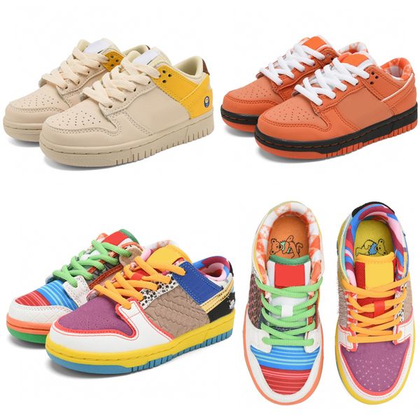 2023 kids shoes kids dunks low what the p rod white for boys girls black white panda chunky athletic casual fashion sneakers children walk s
2023 kids shoes kids dunks low what the p rod white for boys girls black white panda chunky athletic casual fashion sneakers children walk s