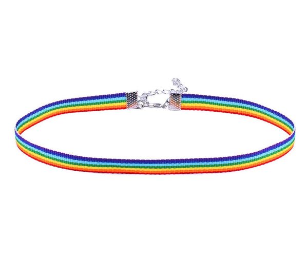new kids small women gay pride rainbow choker necklace gay siver chain and pride lace chocker ribbon collar with pendant jewelryz8761410, Silver
new kids small women gay pride rainbow choker necklace gay siver chain and pride lace chocker ribbon collar with pendant jewelryz8761410, Silver