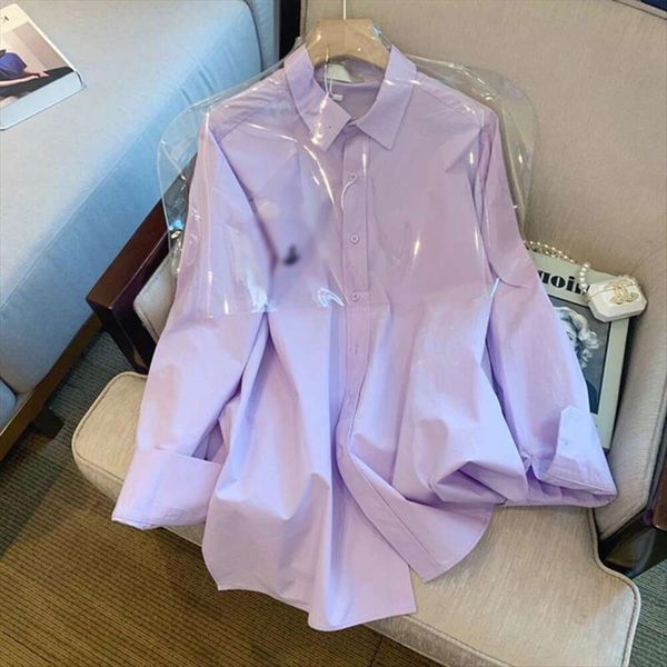 item brand shop shirts womens dress purple mid length blouse exterior spring and summer top, White
item brand shop shirts womens dress purple mid length blouse exterior spring and summer top, White