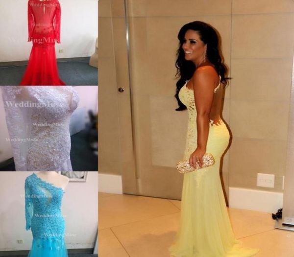2021 evening dresses sheer one shoulder long sleeve lace backless mermaid yellow green red carpet celebrity gowns8211740, Black;red
2021 evening dresses sheer one shoulder long sleeve lace backless mermaid yellow green red carpet celebrity gowns8211740, Black;red