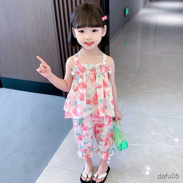 clothing sets girls clothes floral pattern girls clothing casual style clothes for girls summer children's costume r230812, White
clothing sets girls clothes floral pattern girls clothing casual style clothes for girls summer children's costume r230812, White