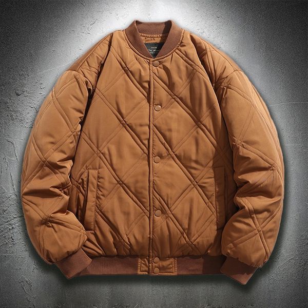 men's jackets vintage quilting bomber jacket men autumn lightweight jacket varsity coats men fashion clothing loose fit fall coats 2308, Black;brown
men's jackets vintage quilting bomber jacket men autumn lightweight jacket varsity coats men fashion clothing loose fit fall coats 2308, Black;brown