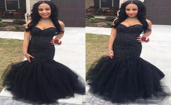 luxury 2k17 prom dresses sweetheart mermaid long floor length black crystal beaded tulle special evening dress party pageant forma7262994
luxury 2k17 prom dresses sweetheart mermaid long floor length black crystal beaded tulle special evening dress party pageant forma7262994