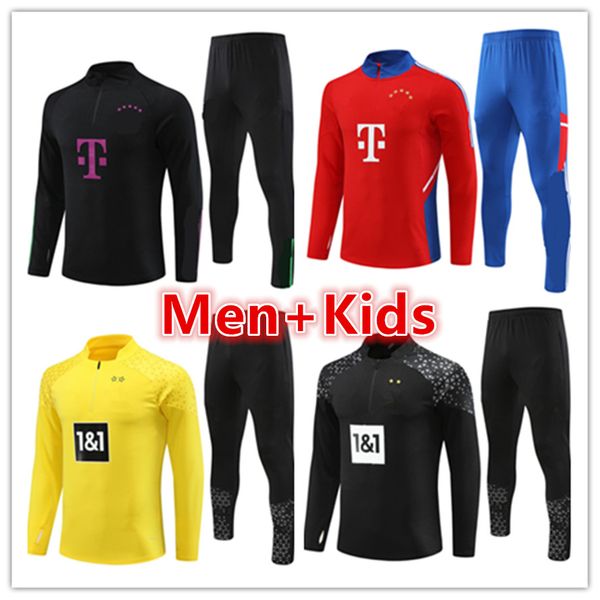 22 23 24 bayern munich mens kids soccer tracksuit football jerseys maillot chandal futbol survetement foot jersey kit 2023 2024 de ligt sane, Black
22 23 24 bayern munich mens kids soccer tracksuit football jerseys maillot chandal futbol survetement foot jersey kit 2023 2024 de ligt sane, Black