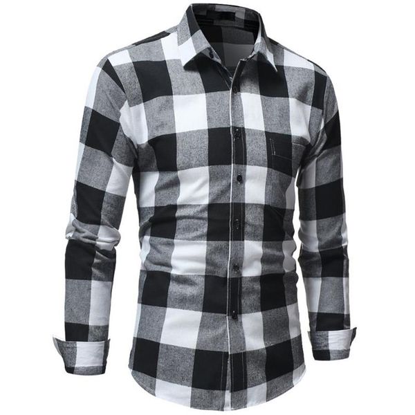 plaid shirt men shirts 2018 new fashion chemise homme mens checkered shirts long sleeve shirt men blouse 3xl v66245f, White;black
plaid shirt men shirts 2018 new fashion chemise homme mens checkered shirts long sleeve shirt men blouse 3xl v66245f, White;black