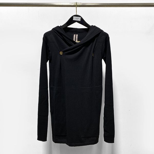 men's sweaters rick knitted pullover owens hooded and women's sweater trend streetwear oversized casual knit hoodies 230811, White;black
men's sweaters rick knitted pullover owens hooded and women's sweater trend streetwear oversized casual knit hoodies 230811, White;black