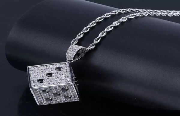 hip hop brass gold silver color iced out micro pave cz square dice pendant necklace charms for men3450750
hip hop brass gold silver color iced out micro pave cz square dice pendant necklace charms for men3450750