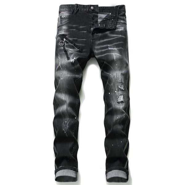 unique mens distressed badge black skinny jeans fashion designer slim fit washed motocycle denim pants panelled hip hop biker trou211a, Blue
unique mens distressed badge black skinny jeans fashion designer slim fit washed motocycle denim pants panelled hip hop biker trou211a, Blue