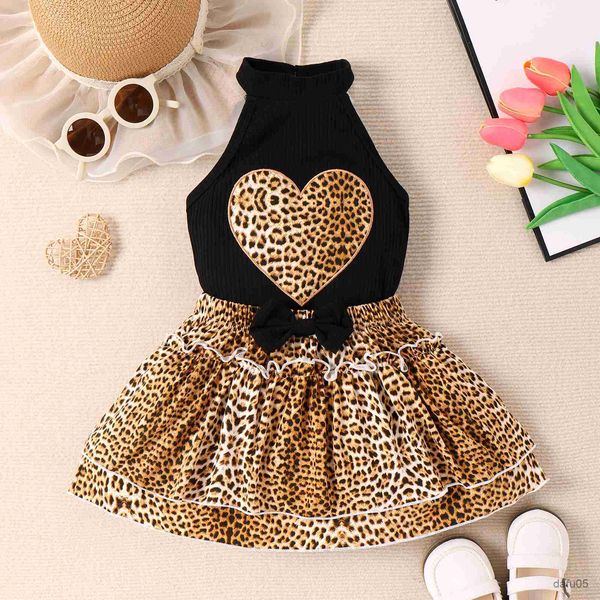 clothing sets kids girl summer outfits heart pattern sleeveless rib knit tank tiered ruffles leopard skirts clothes set r230812, White
clothing sets kids girl summer outfits heart pattern sleeveless rib knit tank tiered ruffles leopard skirts clothes set r230812, White