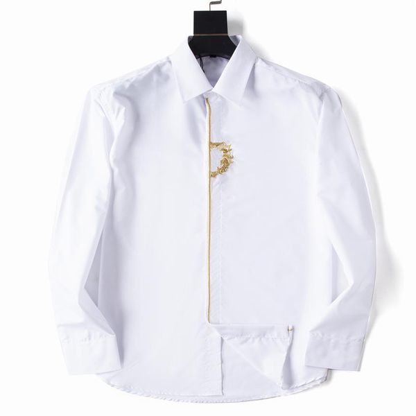 2021 designers mens dress business fashion casual shirt brands men spring slim fit shirts chemises de marque pour hommes# -3xlmen254u, White;black
2021 designers mens dress business fashion casual shirt brands men spring slim fit shirts chemises de marque pour hommes# -3xlmen254u, White;black