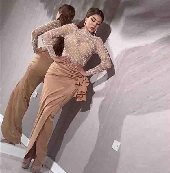2020 new beaded sheath side split evening dresses jewel neck long sleeve ruched ankle length prom party gown satin evening gowns 19730147, Black;red
2020 new beaded sheath side split evening dresses jewel neck long sleeve ruched ankle length prom party gown satin evening gowns 19730147, Black;red