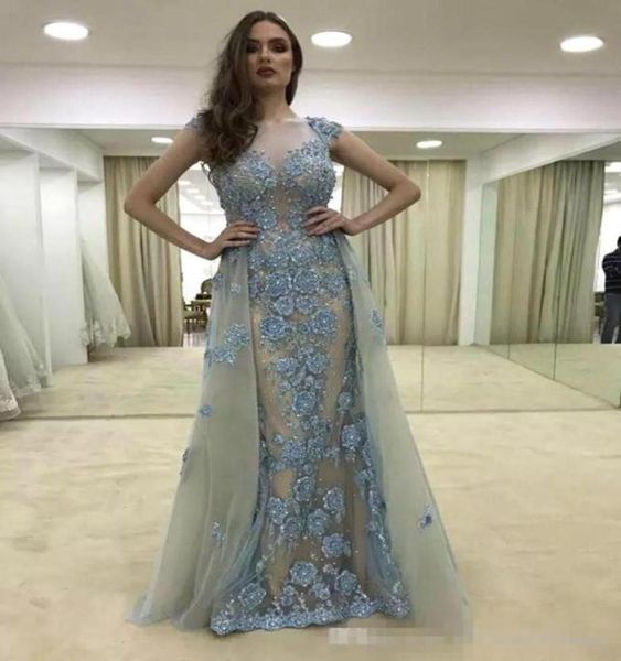 2021 custom made blue evening dresses sheer neck lace applique beaded overskirts tulle cap sleeves plus size long prom party gowns1025429, Black;red
2021 custom made blue evening dresses sheer neck lace applique beaded overskirts tulle cap sleeves plus size long prom party gowns1025429, Black;red