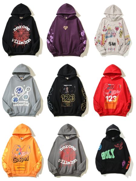 23ss designer men hoodie women hoodied fashion casual hip hop hell star hoodies men women loose spider hoodie pullover couple hooded 555 sp5, Black
23ss designer men hoodie women hoodied fashion casual hip hop hell star hoodies men women loose spider hoodie pullover couple hooded 555 sp5, Black
