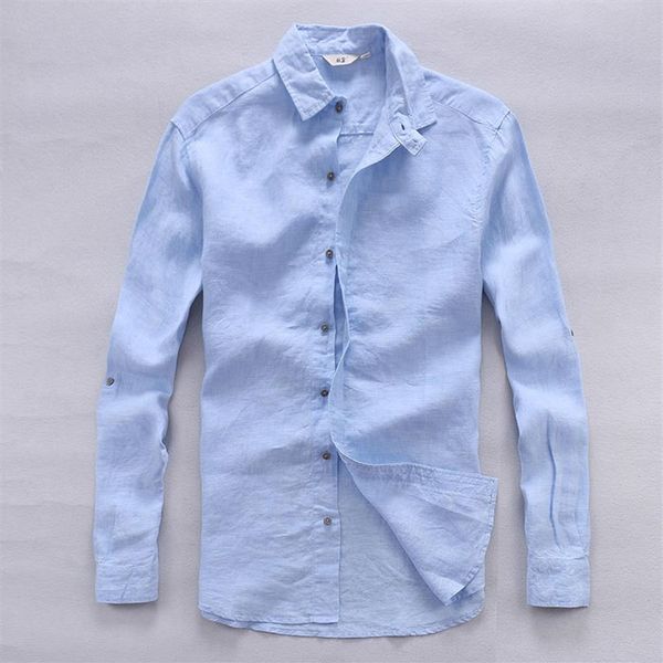 italy pure linen shirts men summer long sleeve men shirt solid casual shirts man classic shirt mens flax chemise254j, White;black
italy pure linen shirts men summer long sleeve men shirt solid casual shirts man classic shirt mens flax chemise254j, White;black
