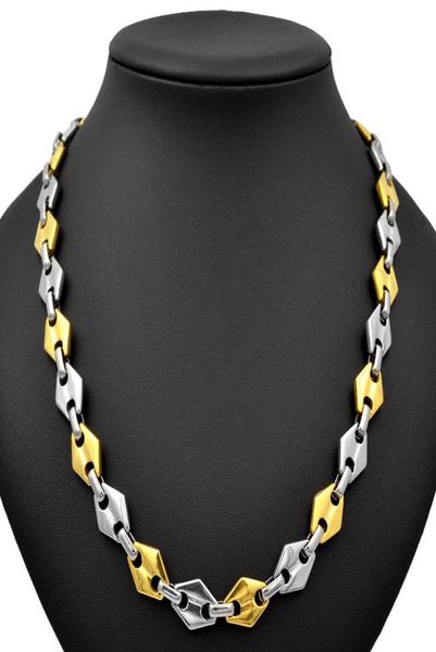 sunnerlees fashion jewelry stainless steel necklace 11mm geometric link chain silver gold color men women gift sc135 n2831253
sunnerlees fashion jewelry stainless steel necklace 11mm geometric link chain silver gold color men women gift sc135 n2831253