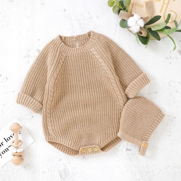 rompers winter warm baby girls boys clothes knit romper sweater toddler long sleeve solid knitwear jumpsuit with hat for kid fall outfit 230, Blue
rompers winter warm baby girls boys clothes knit romper sweater toddler long sleeve solid knitwear jumpsuit with hat for kid fall outfit 230, Blue