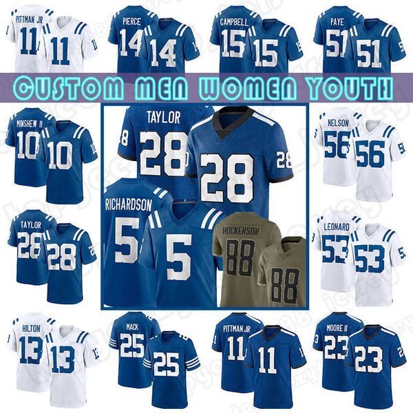 56 quenton nelson football jerseys 28 jonathan taylor anthony richardson darius leonard alec pierce indianapolises michael pittman jr colts, Black;red
56 quenton nelson football jerseys 28 jonathan taylor anthony richardson darius leonard alec pierce indianapolises michael pittman jr colts, Black;red