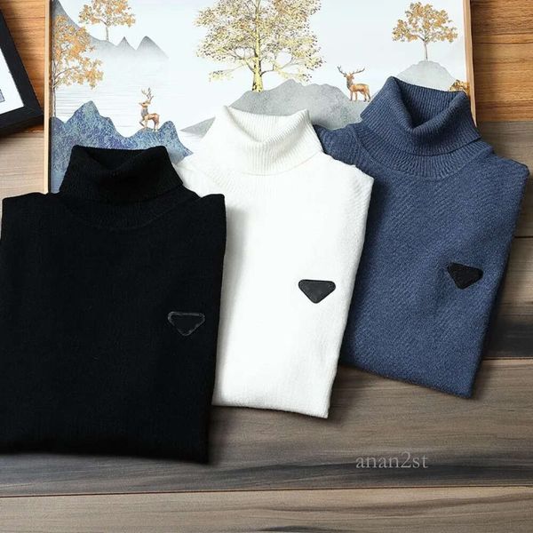 men's high collar sweaters pullovers knitting sweater long sleeve jumpers designer brand casual mens womens autumn winter thick, White;black
men's high collar sweaters pullovers knitting sweater long sleeve jumpers designer brand casual mens womens autumn winter thick, White;black