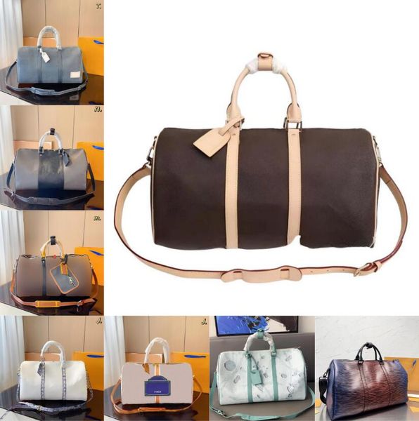 fashion mens duffel bags high capacity hand luggage genuine leather handbag designer women brand letter cross body travelling bag classic tr
fashion mens duffel bags high capacity hand luggage genuine leather handbag designer women brand letter cross body travelling bag classic tr