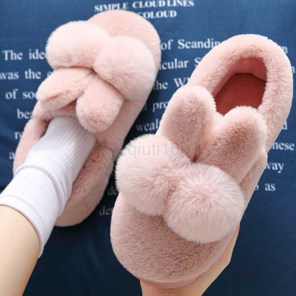 slippers couples home slippers lovely warm cartoon rabbit ears women indoor outdoor faux fur flat plush shoes men winter fluffy slides, Black
slippers couples home slippers lovely warm cartoon rabbit ears women indoor outdoor faux fur flat plush shoes men winter fluffy slides, Black