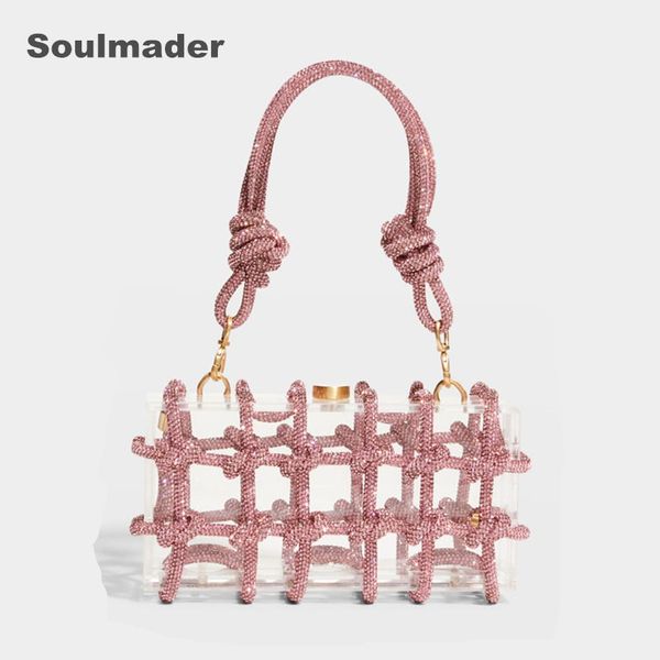 evening bags crystal-embellished rope acrylic clutch women rhinestones evening tote bag crystal clear party wedding knot bag silver wholsale
evening bags crystal-embellished rope acrylic clutch women rhinestones evening tote bag crystal clear party wedding knot bag silver wholsale