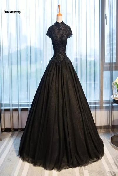 2021 black gothic wedding dresses high collar casamento vintage bridal gowns shiny beaded appliques vestido de novia3563273, White
2021 black gothic wedding dresses high collar casamento vintage bridal gowns shiny beaded appliques vestido de novia3563273, White