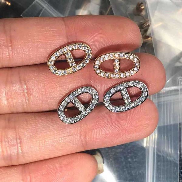 fashion designer h s925 silver needle love family japanese character pig nose ear studs full diamond micro inlaid high geometric simplicity, Black
fashion designer h s925 silver needle love family japanese character pig nose ear studs full diamond micro inlaid high geometric simplicity, Black
