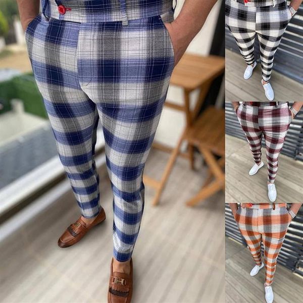 men's pants fashion streetwear men 2023 spring casual mid waist long pencil pant mens clothing vintage plaid printed slim tro2060, Black
men's pants fashion streetwear men 2023 spring casual mid waist long pencil pant mens clothing vintage plaid printed slim tro2060, Black