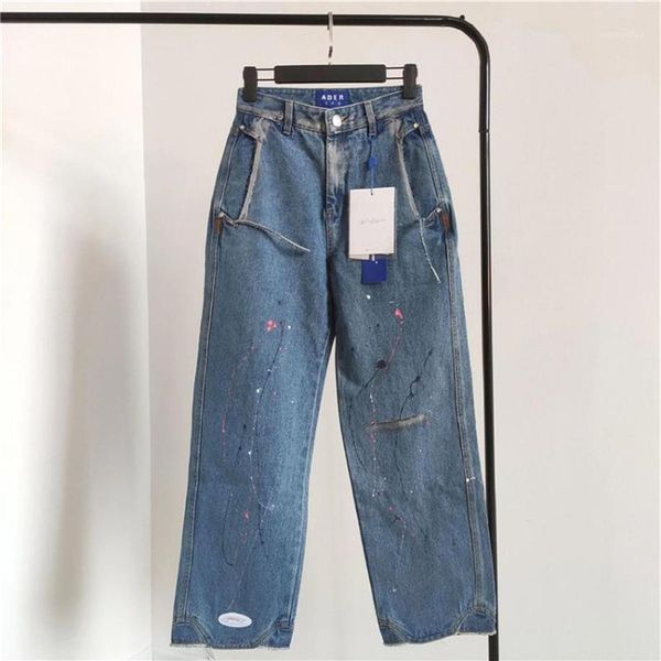 20aw adererror vader jeans men women shooting star frayed style ader error denim jeans blue mark tag label adererror pants1295v
20aw adererror vader jeans men women shooting star frayed style ader error denim jeans blue mark tag label adererror pants1295v